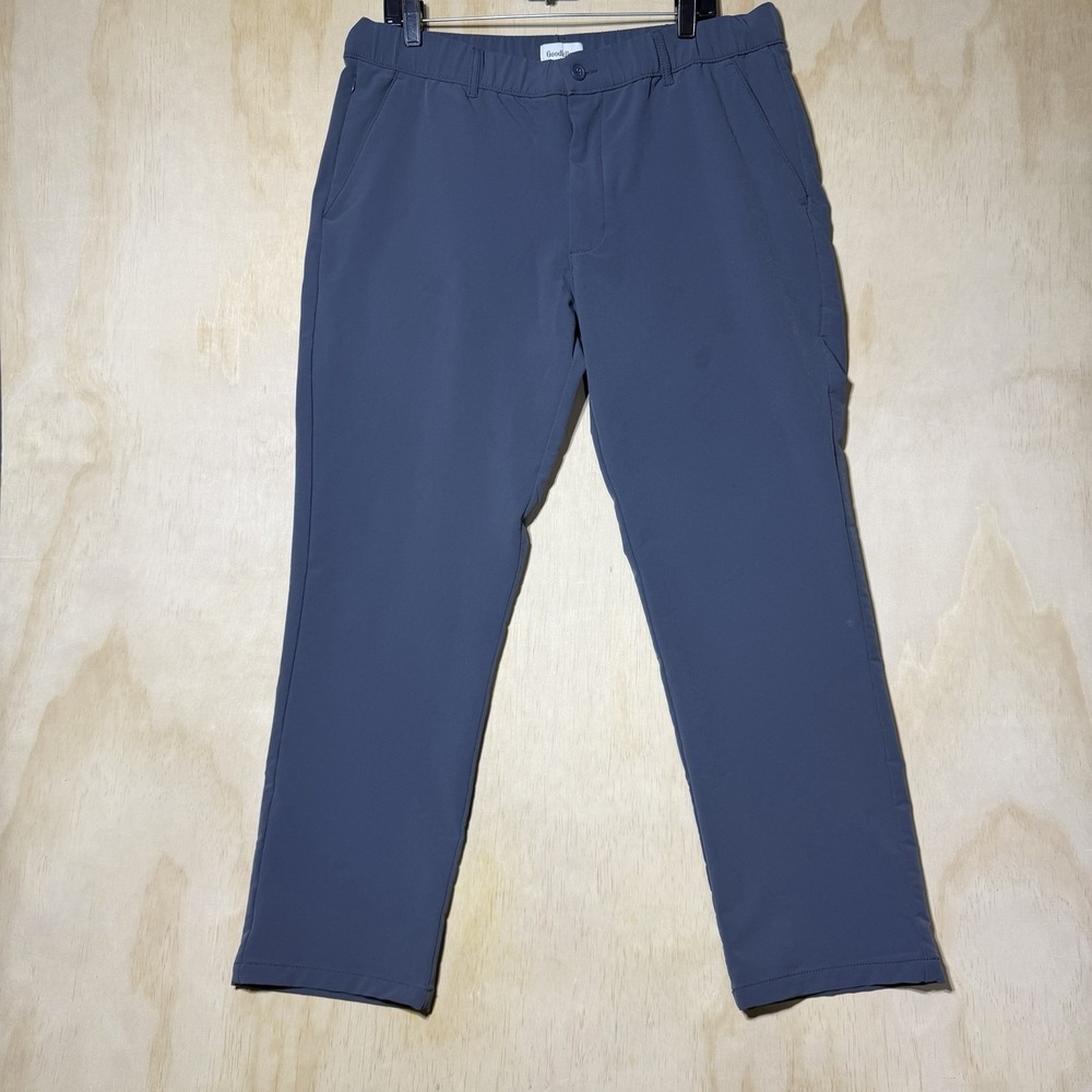Goodfellow & Co Golf Pants Mens Large Gray Stretch Performance Casual Chinos‎